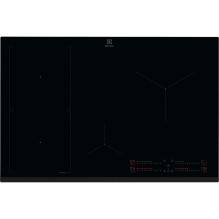 „Electrolux Serie 700 EIS82453“ juoda, įmontuojama, 80 cm, zoninė indukcinė kaitlentė, 4 zona(-os),