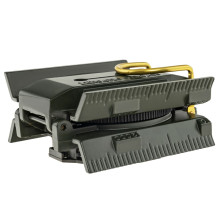 „Mil-Tec“ JAV lietimui jautrus batas su apšvietimu, metalinis, alyvuogių spalvos