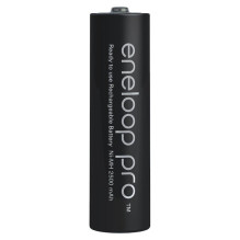 Rechargeable batteries PANASONIC ENELOOP PRO AA 2500 mAh 2 szt (BK-3HCDE / 2CP)