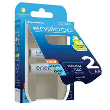Rechargeable batteries PANASONIC ENELOOP AA 2000 mAh 2 szt (BK-3MCDE / 2CP)