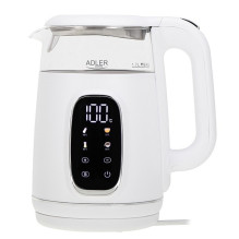 ADLER AD 1305 electric kettle white / silver