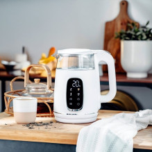 ADLER AD 1305 electric kettle white / silver