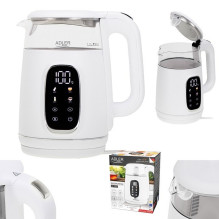 ADLER AD 1305 electric kettle white / silver