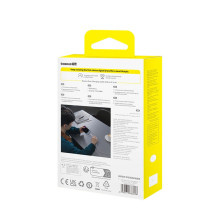 „Baseus Gem“ USB į IP 2.4A greito įkrovimo laidas, 1 m, baltas