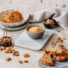 ADLER AD 3181 pilkos virtuvės svarstyklės