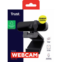 Trust Tanor - 1080p Full HD webcam (black)