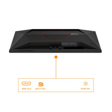 AOC G4 25G42E kompiuterio monitorius 62,2 cm (24,5 colio) 1920 x 1080 pikselių „Full HD“ LED juoda, raudona