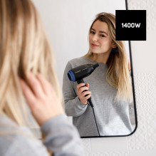 Plaukų džiovintuvas „Taurus Studio Glow 1500“, 1400 W, juodas