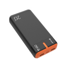 „Tracer EnerGen“ 20000 mAh juoda, oranžinė „Tracer EnerGen“ 20000 mAh juoda, oranžinė