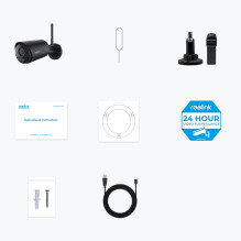 Reolink Argus Series B320-B - 3MP Outdoor Battery-Powered Security Camera with Person / Vehicle Detection, Two-Way Audio