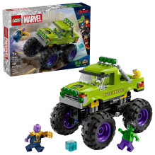 LEGO MARVEL 76312 Hulko sunkvežimis prieš Thanosą