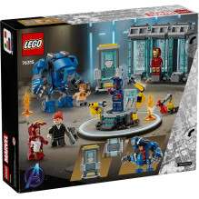 LEGO MARVEL 76315 Geležinio žmogaus laboratorija: Šarvų salė LEGO MARVEL 76315 Geležinio žmogaus laboratorija: Šarvų salė