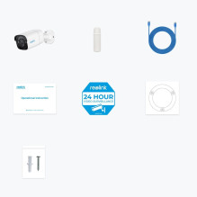 Reolink P320 - 5MP PoE IP Outdoor Security Camera with Person / Vehicle Detection Supports up to 256GB microSD Card.