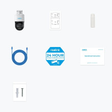 „Reolink TrackMix“ serijos P760 kamera – 4K lauko kamera, dvigubas vaizdas, automatinis priartinimas, „PoE“ ryšys, spalv