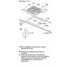 BOSCH gas hob PBP6B5K80