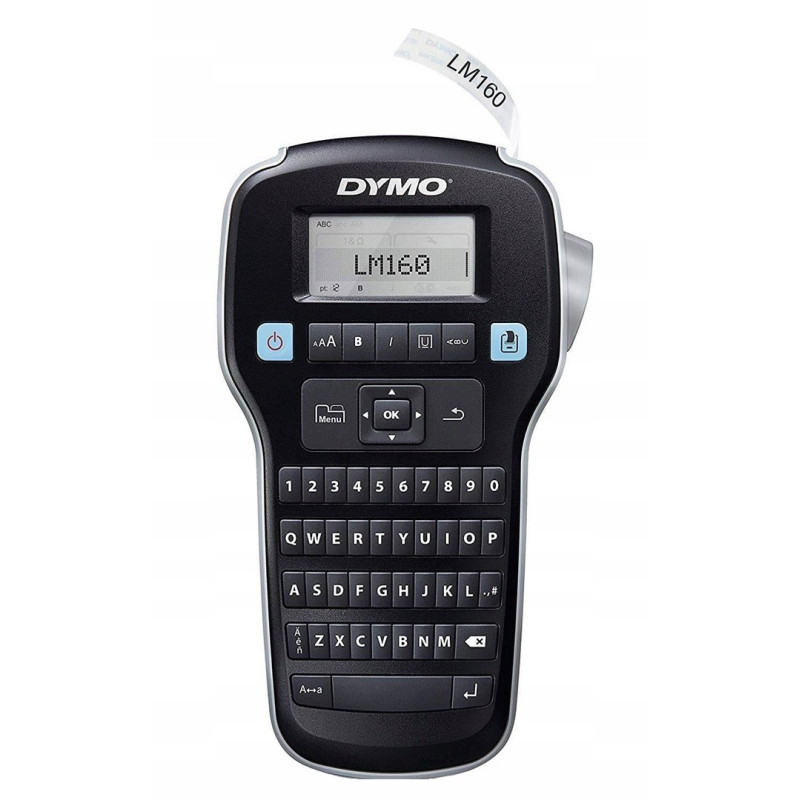 DYMO LabelManager DY LM 160 etikečių spausdintuvas Terminis rašalinis 180 x 180 DPI 12 mm/sek. D1 QWERTY