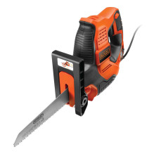 „Black Decker RS890K-QS“ slankiojantis pjūklas, 2700 aps./min., 500 W, juodas, oranžinis „Black Decker RS890K-QS“ slankiojantis pjūklas, 2700 aps./min., 500 W, juodas, oranžinis
