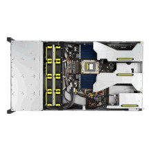 ASUS RS521A-E12-RS24U Socket SP5 Rack (2U) Juoda, Sidabrinė
