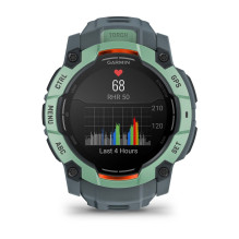 „Garmin Instinct 3 AMOLED“ 3,3 cm (1,3 colio) 50 mm Skaitmeninis 416 x 416 pikselių Jutiklinis ekranas Žalias GPS (palyd