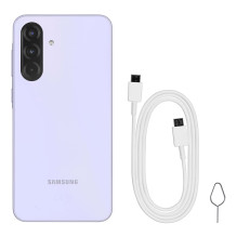 „Samsung Galaxy A36“ 17 cm (6,7 colio) dviejų SIM kortelių „Android 15“ 5G USB C tipo 6 GB 128 GB 5000 mAh Levandų spalv