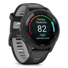 „Garmin Forerunner 265“ 3,3 cm (1,3 colio) AMOLED 46 mm Skaitmeninis 416 x 416 pikselių Jutiklinis ekranas Juoda „Wi-Fi“