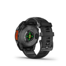 „Garmin Fenix 8“ 3,56 cm (1,4 colio) AMOLED 47 mm Skaitmeninis 454 x 454 pikselių Jutiklinis ekranas Juodas „Wi-Fi“ GPS 