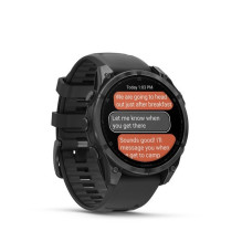 „Garmin Fenix 8“ 3,56 cm (1,4 colio) AMOLED 47 mm Skaitmeninis 454 x 454 pikselių Jutiklinis ekranas Juodas „Wi-Fi“ GPS 