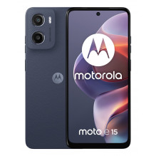 „Motorola Moto E15“ 16,9 cm (6,67 colio) dviejų SIM kortelių „Android 14 Go“ leidimas 4G USB C tipo 2 GB 64 GB 5200 mAh 