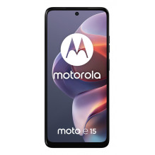 „Motorola Moto E15“ 16,9 cm (6,67 colio) dviejų SIM kortelių „Android 14 Go“ leidimas 4G USB C tipo 2 GB 64 GB 5200 mAh 