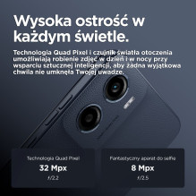 „Motorola Moto E15“ 16,9 cm (6,67 colio) dviejų SIM kortelių „Android 14 Go“ leidimas 4G USB C tipo 2 GB 64 GB 5200 mAh 