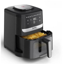Tefal Easy Fry Silence EY5568E0 gruzdintuvė Vienvietis 5 l Atskirai pastatomas karšto oro gruzdintuvė Juoda, Nerūdijanči