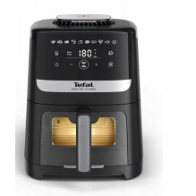 Tefal Easy Fry Silence EY5568E0 gruzdintuvė Vienvietis 5 l Atskirai pastatomas karšto oro gruzdintuvė Juoda, Nerūdijanči