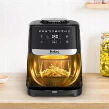 Tefal Easy Fry Silence EY5568E0 gruzdintuvė Vienvietis 5 l Atskirai pastatomas karšto oro gruzdintuvė Juoda, Nerūdijanči