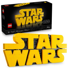 LEGO STAR WARS 75407 Iš kaladėlių sukonstruotas „Žvaigždžių karų“ logotipas