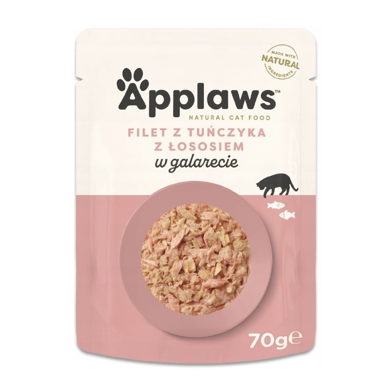 Applaws Cat Tuna and Salmon in jelly 70g