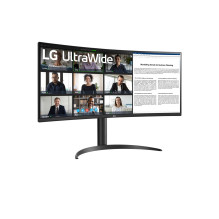 LG 34WR50QK-B kompiuterio monitorius 86,4 cm (34") 3440 x 1440 pikselių plačiaekranis „Quad HD“ juodas