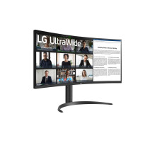 LG 34WR50QK-B kompiuterio monitorius 86,4 cm (34") 3440 x 1440 pikselių plačiaekranis „Quad HD“ juodas
