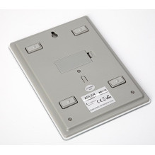 Adler AD 3138 su virtuvinėmis svarstyklėmis Elektroninės virtuvės svarstyklės Baltos Stalviršio Kvadratinės