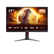 AOC 27G4HA kompiuterio monitorius 68,6 cm (27") 1920 x 1080 pikselių „Full HD“ LED juoda, raudona