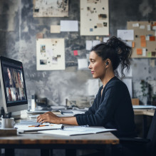 EPOS ADAPT E1 belaidės stereofoninės (TWS) ausinės, skirtos verslui / kasdieniam naudojimui, juodos
