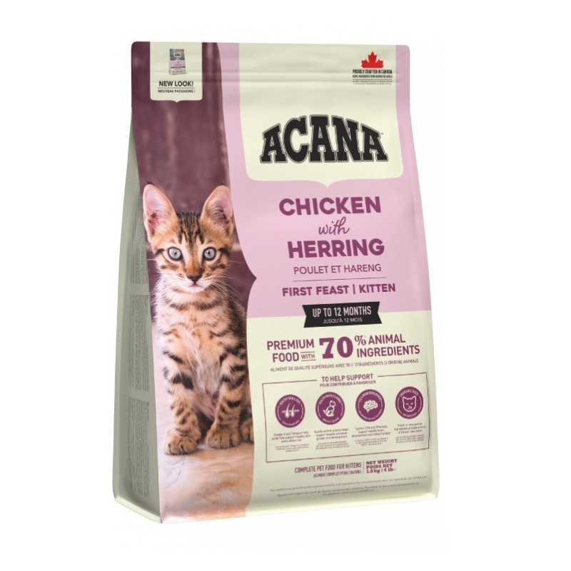 ACANA First Feast - sausas kačių ėdalas - 1,8 kg