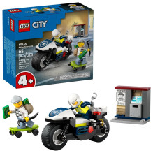 LEGO CITY 60455 Policijos motociklų gaudynės