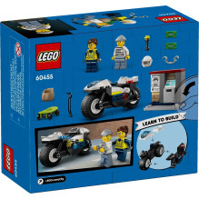 LEGO CITY 60455 Policijos motociklų gaudynės