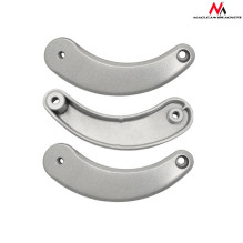 Sidabrinis lubinis laikiklis projektoriams nuo 80 mm iki 980 mm