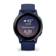 „Garmin Vivoactive 5“ 3,05 cm (1,2 colio) AMOLED 42 mm Skaitmeninis 390 x 390 pikselių Jutiklinis ekranas Mėlynas „Wi-Fi