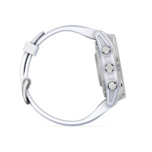 „Garmin Fenix 8“ 3,3 cm (1,3 colio) AMOLED 43 mm Skaitmeninis 416 x 416 pikselių Jutiklinis ekranas Sidabrinis „Wi-Fi“ G