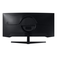 „Samsung G55T“ kompiuterio monitorius 86,4 cm (34 colių), 3440 x 1440 pikselių, itin platus „Quad HD“ LED, juodas