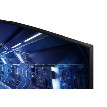 „Samsung G55T“ kompiuterio monitorius 86,4 cm (34 colių), 3440 x 1440 pikselių, itin platus „Quad HD“ LED, juodas