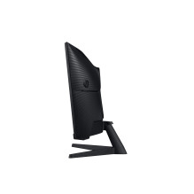 „Samsung G55T“ kompiuterio monitorius 86,4 cm (34 colių), 3440 x 1440 pikselių, itin platus „Quad HD“ LED, juodas