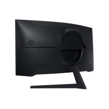 „Samsung G55T“ kompiuterio monitorius 86,4 cm (34 colių), 3440 x 1440 pikselių, itin platus „Quad HD“ LED, juodas
